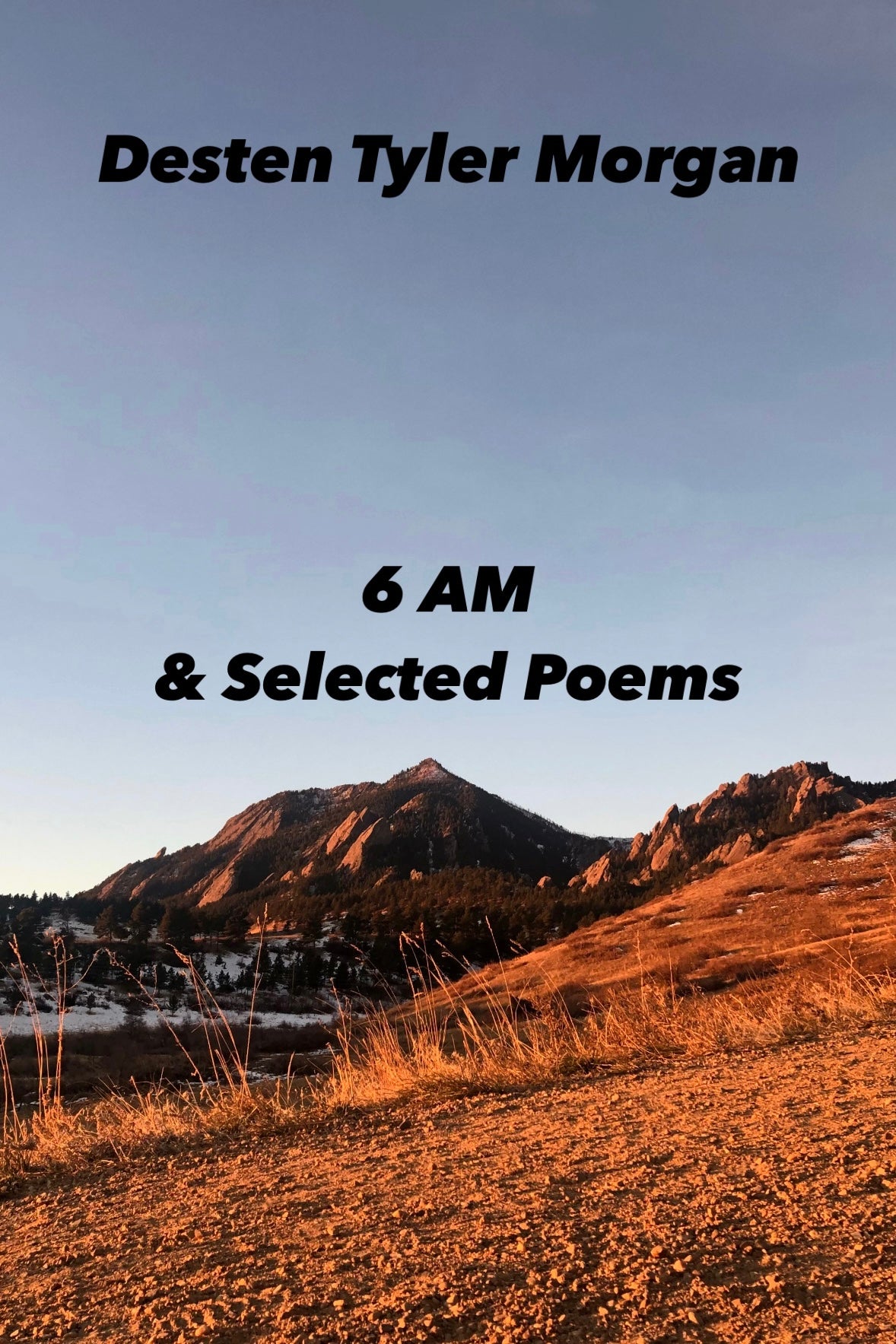 6 AM & Selected Poems by Desten Tyler Morgan