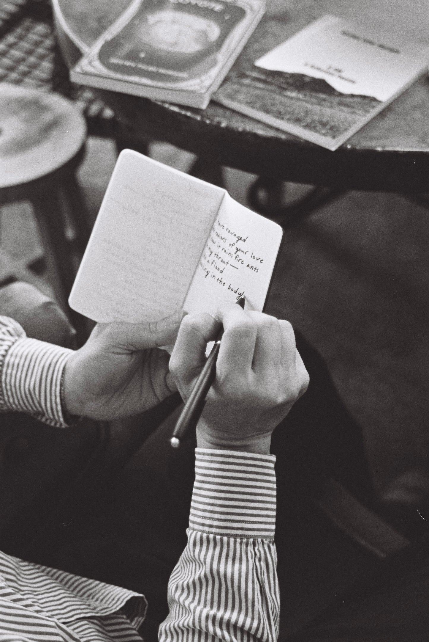 Handwritten Book of Poetry